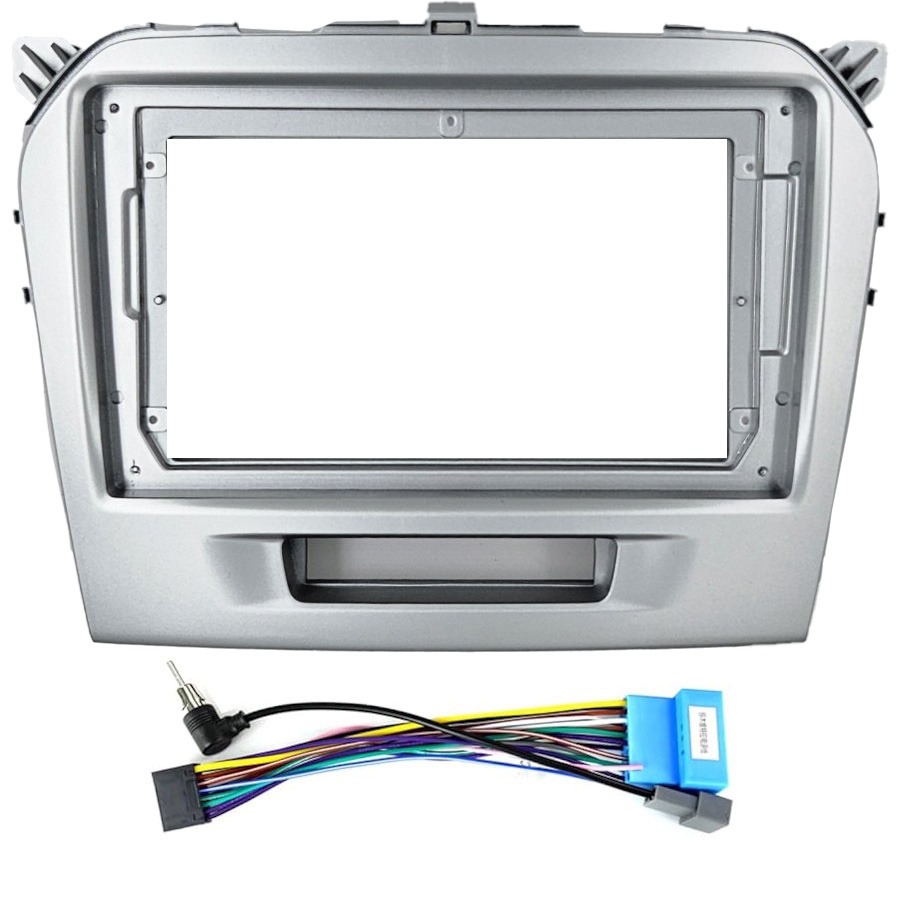 SUZUKI_VITARA_2022_FRAME_CL697SL DIQ CR697SL (FRAME 9" SILVER for SUZUKI GRAND VITARA mod. 2016-2025) - Image 1
