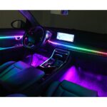 DIQ AMBIENT CRT 64 (BLACK) (Universal Thin Light Black Strip Ambient Light, 18 Lights with 64 colours) - Image 3