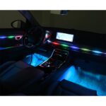 DIQ AMBIENT CRT 64 (BLACK) (Universal Thin Light Black Strip Ambient Light, 18 Lights with 64 colours) - Image 2