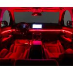 DIQ AMBIENT CRT 64 (BLACK) (Universal Thin Light Black Strip Ambient Light, 18 Lights with 64 colours) - Image 7