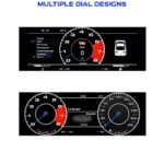 DIGITAL IQ DYL 760_DC (10.3") DIGITAL INSTRUMENT CLUSTER for VW TIGUAN mod. 2010-2016 with HDMI input - Image 4