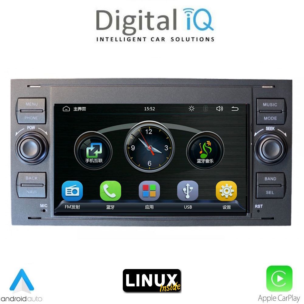 BLA002BLX DIGITAL IQ BLA 002B_CPA (7" DECK) MULTIMEDIA LINUX SYSTEM for FORD mod. 2004-2008 - Image 1