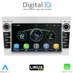 DIGITAL IQ BLA 019SL_CPA (7" DECK) MULTIMEDIA LINUX SYSTEM for OPEL ALL mod. 2003-2014 (SILVER)