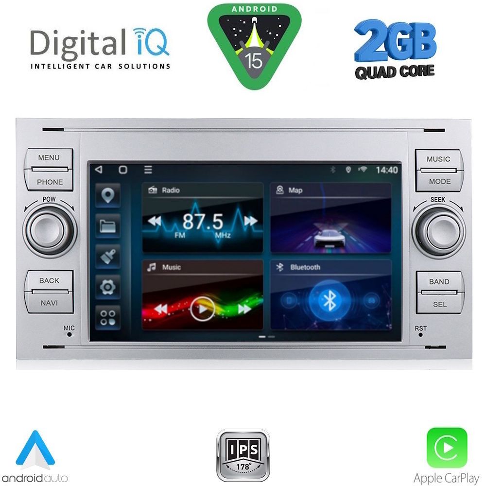 BLD202S_15 DIGITAL IQ BLD 202S_CPA (7" DECK) MULTIMEDIA for FORD mod. 2004-2008 - Image 1