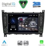 DIGITAL IQ BLF 393_CPA (7" DECK) MULTIMEDIA SYSTEM for MERCEDES C W203 – CLK W209 mod. 2004-2008