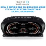 DIGITAL IQ DGU 958_DC (12.3in) (DIGITAL INSTRUMENT CLUSTER for BMW 5 Series (E60-E61-E63) mod. 2003-2009 with CCC-CIC system