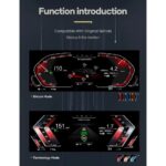 DIGITAL IQ DDD 976_DC (12.3in) DIGITAL INSTRUMENT CLUSTER for BMW X5 (E70) mod. 2007-2013 with CCC-CIC - Image 8