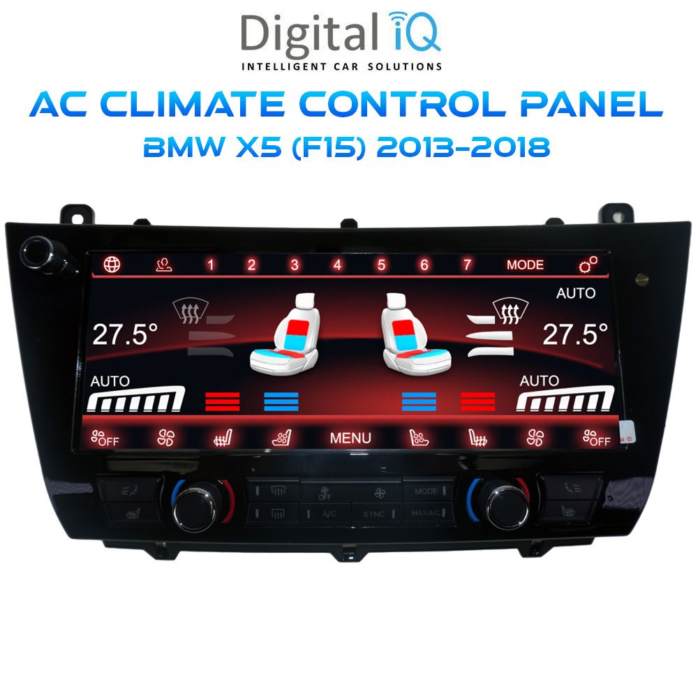 BMW_X5-F15_Climate_Control_5009_01 DIQ FZ 5009 CLIMATE CONTROL PANEL (10.25") for BMW X5 (F15) mod 2013-2018 - Image 1