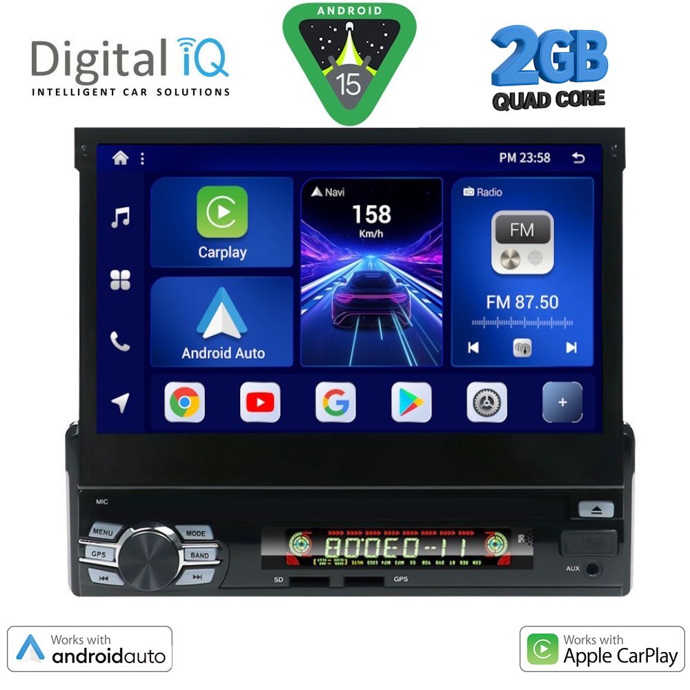 BXC236_15 DIGITAL IQ BXC 236_CPAA (7''_DECK) MULTIMEDIA 1DIN - Image 1