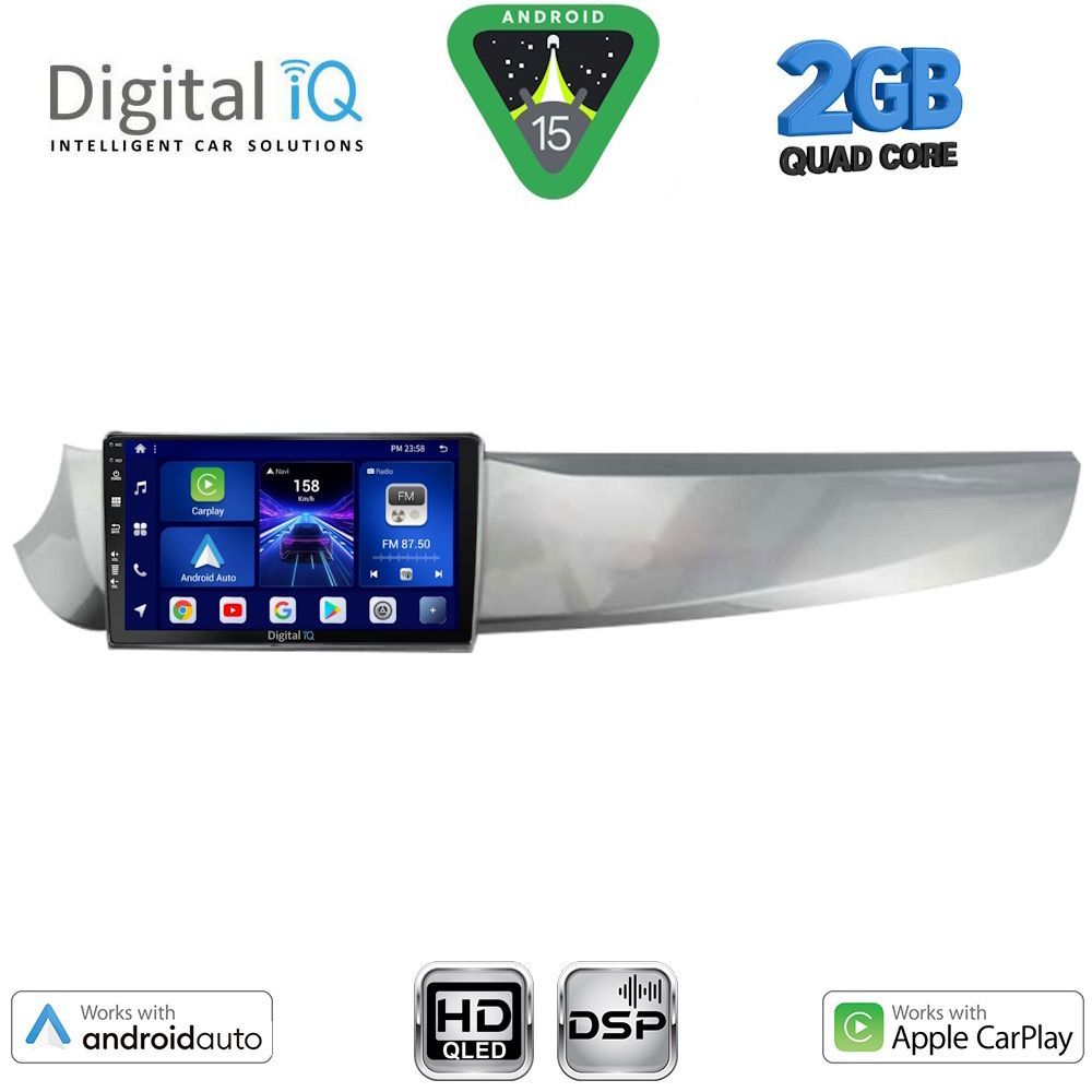 BXC3025_15 DIGITAL IQ BXC 3025_CPAA (9inc) MULTIMEDIA TABLET for ALFA ROMEO GIULIETTA mod. 2010-2014 - Image 1