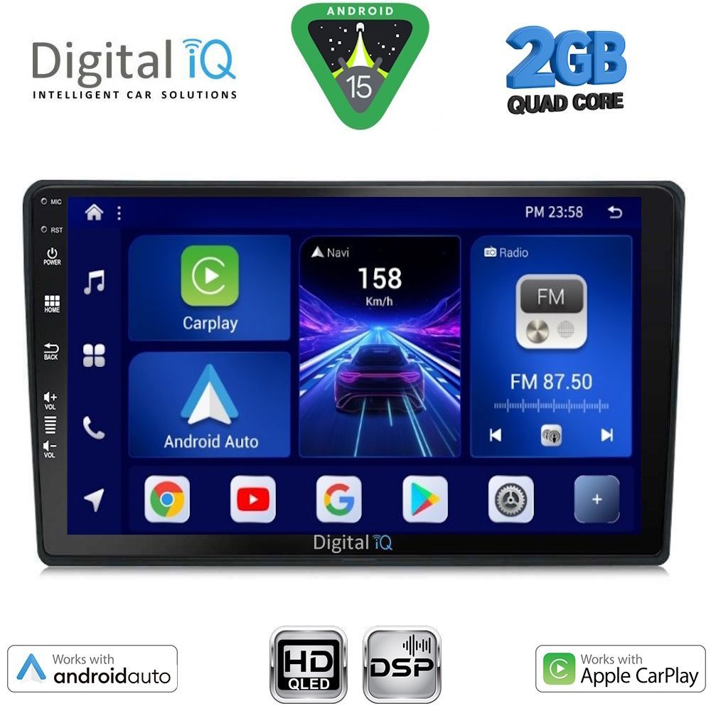 BXC3086_15 DIGITAL IQ BXC 3086_CPAA (10inc) MULTIMEDIA TABLET for CITROEN C4 - DS4 mod. 2018-2025 - Image 1
