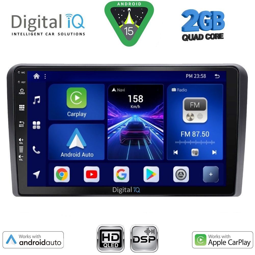 BXC3087_15 DIGITAL IQ BXC 3087_CPAA (10inc) MULTIMEDIA TABLET for CITROEN C5-DS5 mod. 2007-2017 (with ORIGINAL NAVI) - Image 1