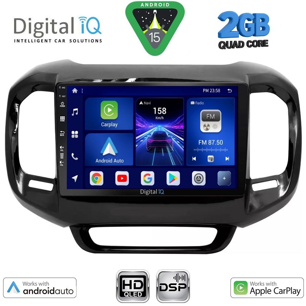 BXC3127_15 DIGITAL IQ BXC 3127_CPAA (9inc) MULTIMEDIA TABLET for FIAT TORO mod. 2017-2026 - Image 1