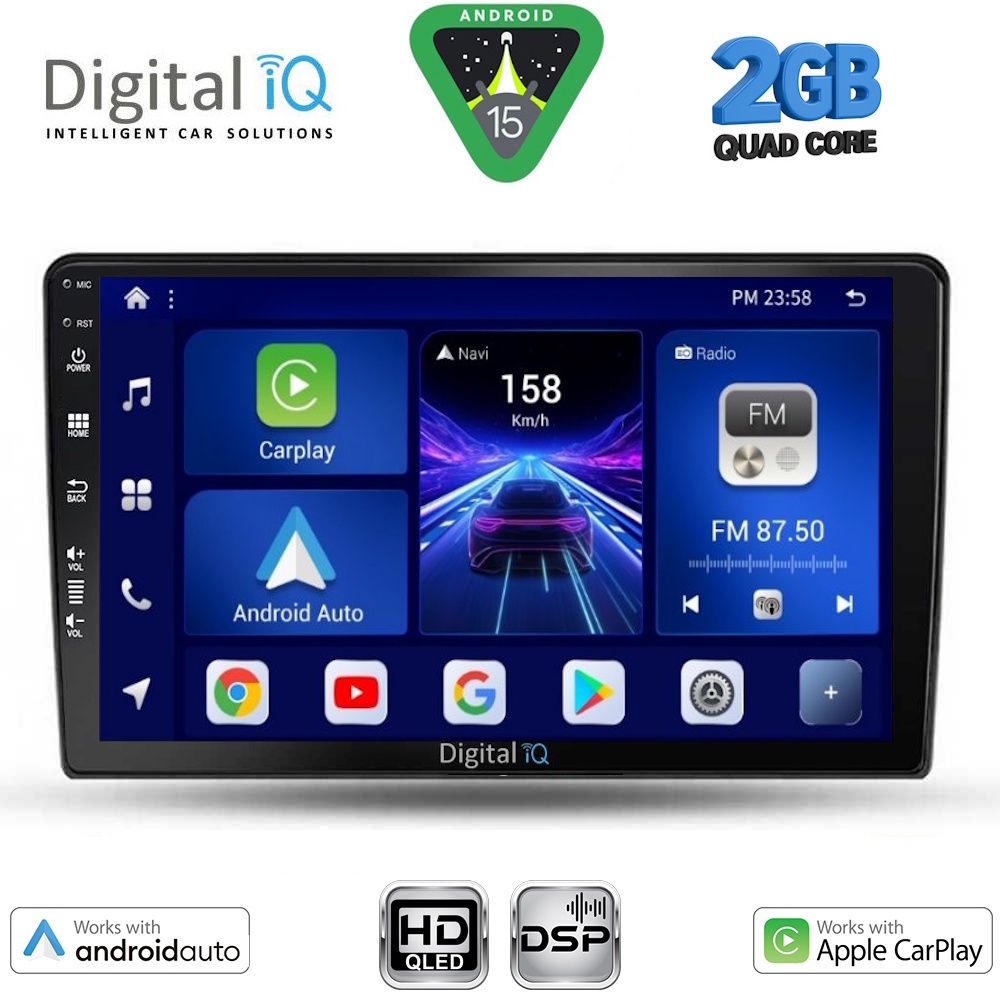 BXC3155_15 DIGITAL IQ BXC 3155_CPAA (10inc) MULTIMEDIA TABLET for FORD FIESTA mod. 2018-2026 - Image 1