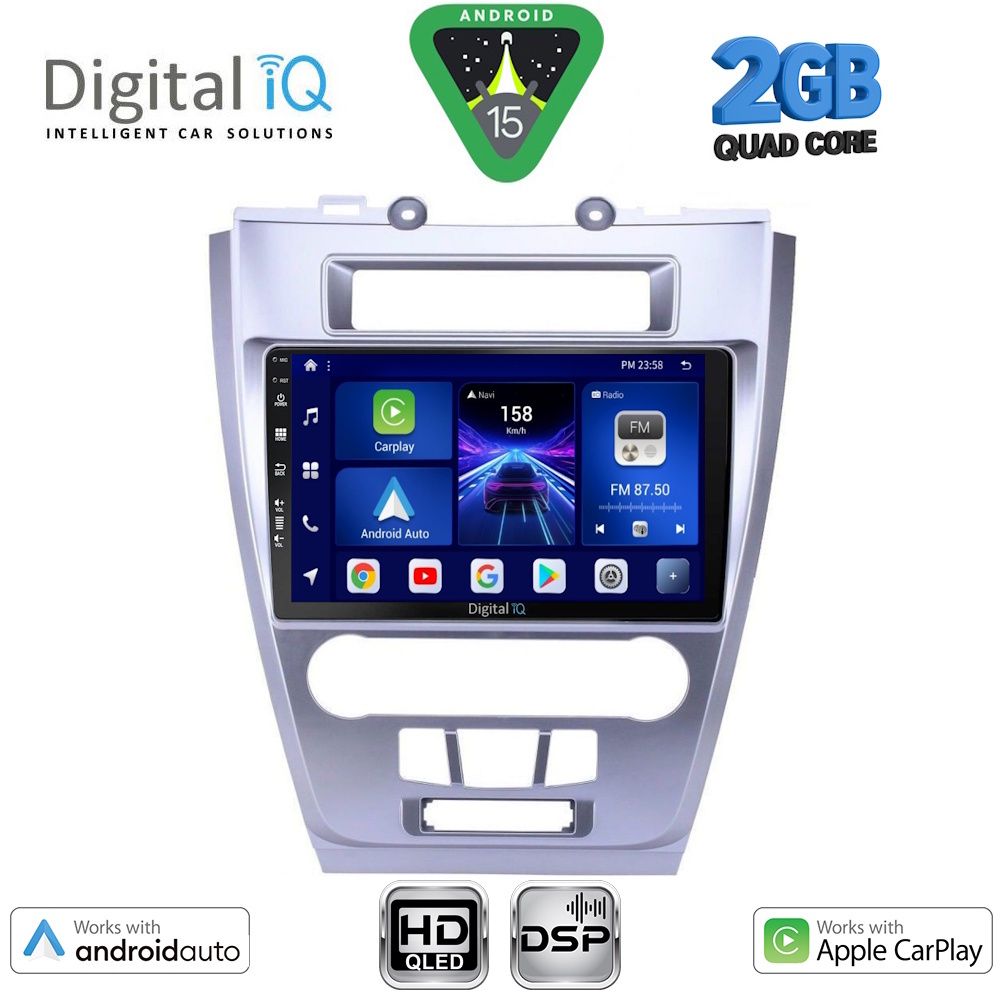 BXC3159_15 DIGITAL IQ BXC 3159_CPAA (10inc) MULTIMEDIA TABLET for FORD FUSION mod. 2012-2017 - Image 1