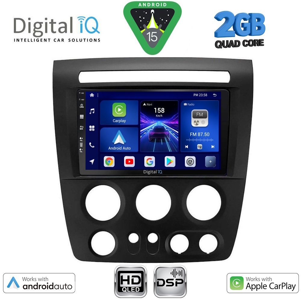 BXC3218_15 DIGITAL IQ BXC 3218_CPAA (9inc) MULTIMEDIA TABLET for HUMMER H3 mod. 2005-2009 - Image 1