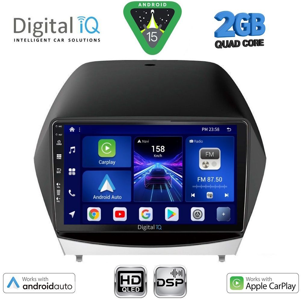 BXC3235_15 DIGITAL IQ BXC 3235_CPAA (10inc) MULTIMEDIA TABLET for HYUNDAI iX35 mod. 2010-2015 - Image 1