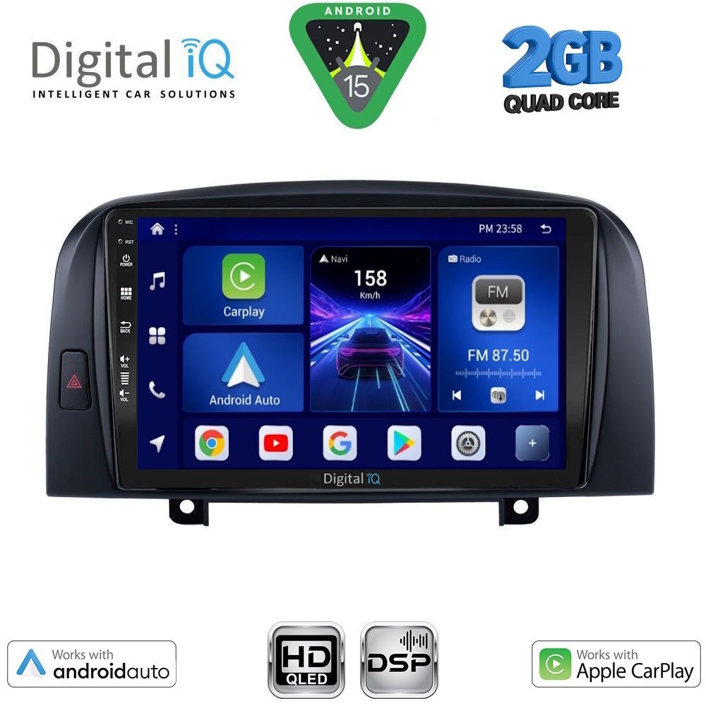 BXC3248_15 DIGITAL IQ BXC 3248_CPAA (9inc) MULTIMEDIA TABLET for HYUNDAI SONATA mod. 2006-2009 - Image 1