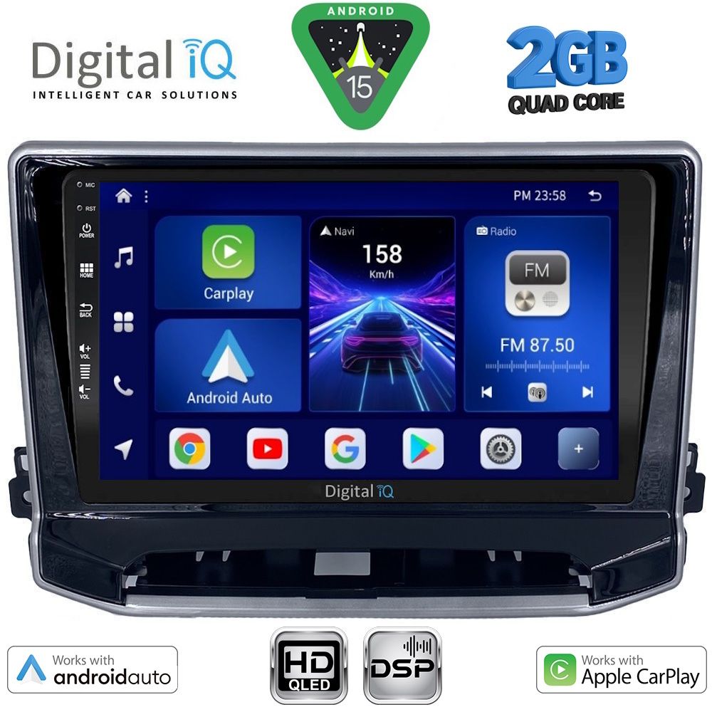 BXC3279_15 DIGITAL IQ BXC 3279_CPAA (10inc) MULTIMEDIA TABLET for JEEP COMPASS mod. 2022-2026 - Image 1