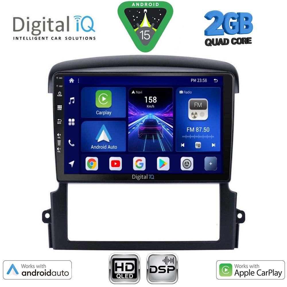 BXC3317_15 DIGITAL IQ BXC 3317_CPAA (9inc) MULTIMEDIA TABLET for KIA SORENTO mod. 2006-2009 - Image 1