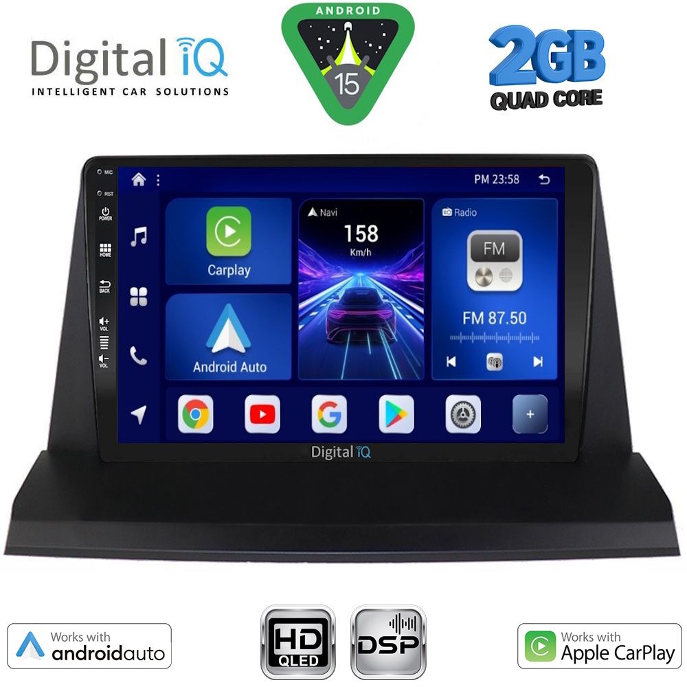 BXC3350_15 DIGITAL IQ BXC 3350_CPAA (9inc) MULTIMEDIA TABLET for LEXUS NX 200 mod. 2014-2022 - Image 1