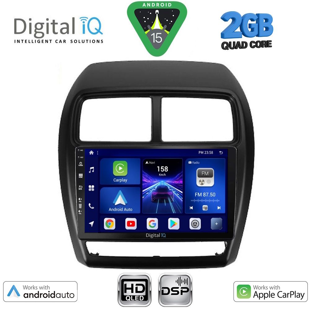 BXC3431_15 DIGITAL IQ BXC 3431_CPAA (9inc) MULTIMEDIA TABLET for MITSUBISHI ASX mod. 2020-2023 - Image 1