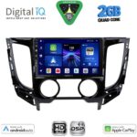 DIGITAL IQ BXC 3437_CPAA A/C (9inc) MULTIMEDIA TABLET for MITSUBISHI L200 mod. 2015-2019 with A/C