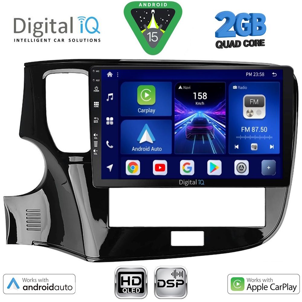 BXC3440_15 DIGITAL IQ BXC 3440_CPAA (10inc) MULTIMEDIA TABLET for MITSUBISHI OUTLANDER mod. 2020-2022 - Image 1