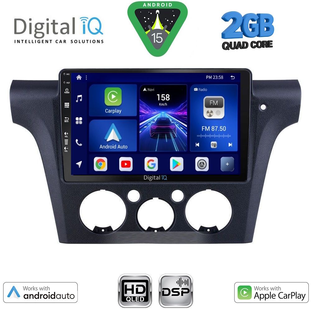 BXC3441CL_15 DIGITAL IQ BXC 3441_CPAA CLIMA (10inc) MULTIMEDIA TABLET for MITSUBISHI OUTLANDER mod. 2001-2005 with CLIMA - Image 1