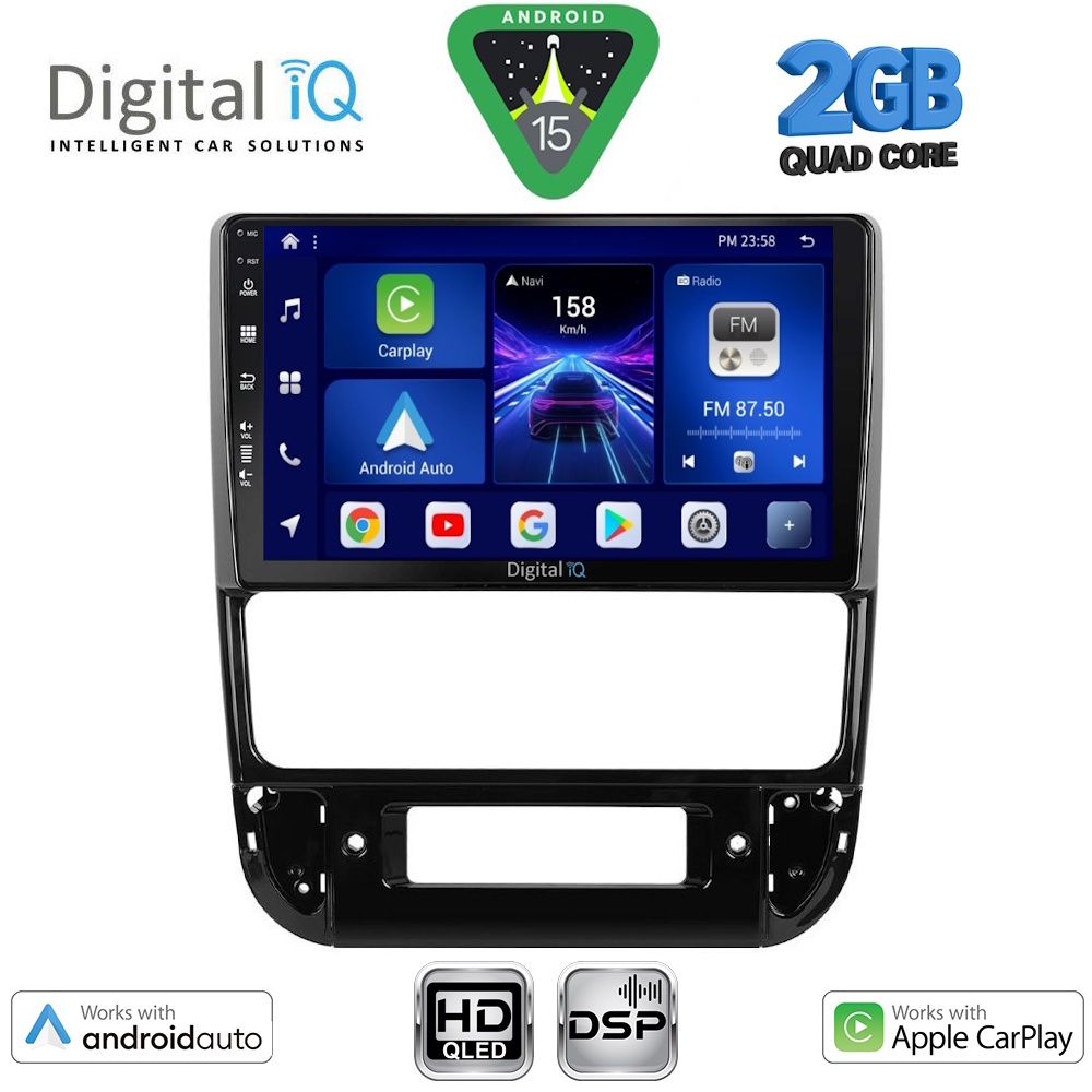 BXC3516_15 DIGITAL IQ BXC 3516_CPAA (9inc) MULTIMEDIA TABLET for PEUGEOT 406 mod. 1998-2004 - Image 1