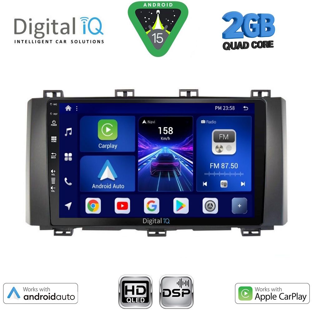 BXC3568_15 DIGITAL IQ BXC 3568_CPAA (9inc) MULTIMEDIA TABLET for SEAT ATECA mod. 2017-2026 - Image 1