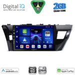 DIGITAL IQ BXC 3714SM_CPAA (10inc) MULTIMEDIA TABLET for TOYOTA COROLLA mod. 2013-2016