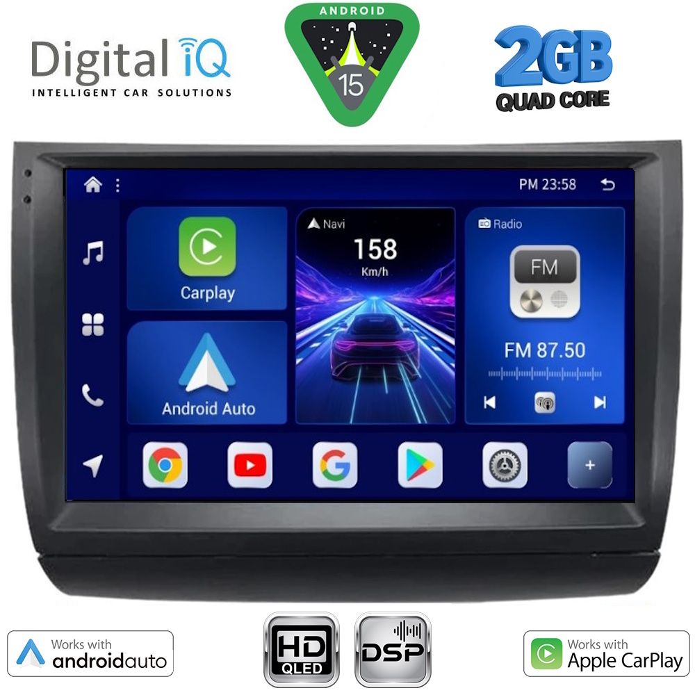 BXC3728_15 DIGITAL IQ BXC 3728_CPAA (9inc) MULTIMEDIA TABLET for TOYOTA PRIUS mod. 2003-2009 - Image 1