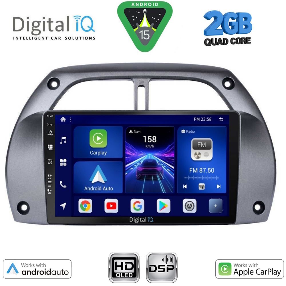 BXC3730_15 DIGITAL IQ BXC 3730_CPAA A/C (9inc) MULTIMEDIA TABLET for TOYOTA RAV 4 mod. 2000-2006 - Image 1