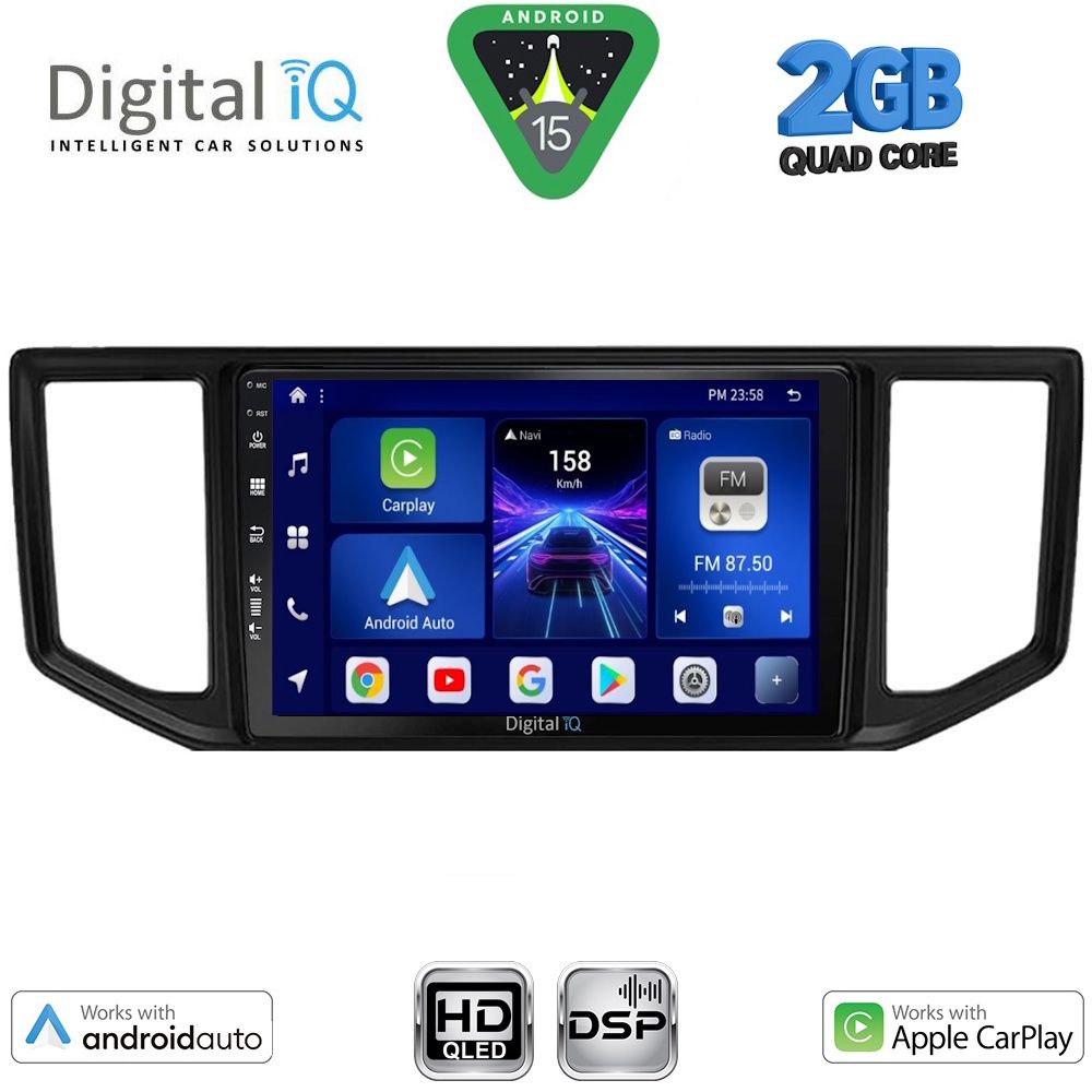 BXC3753_15 DIGITAL IQ BXC 3753_CPAA (10inc) MULTIMEDIA TABLET for VW CRAFTER mod. 2017-2026 - Image 1