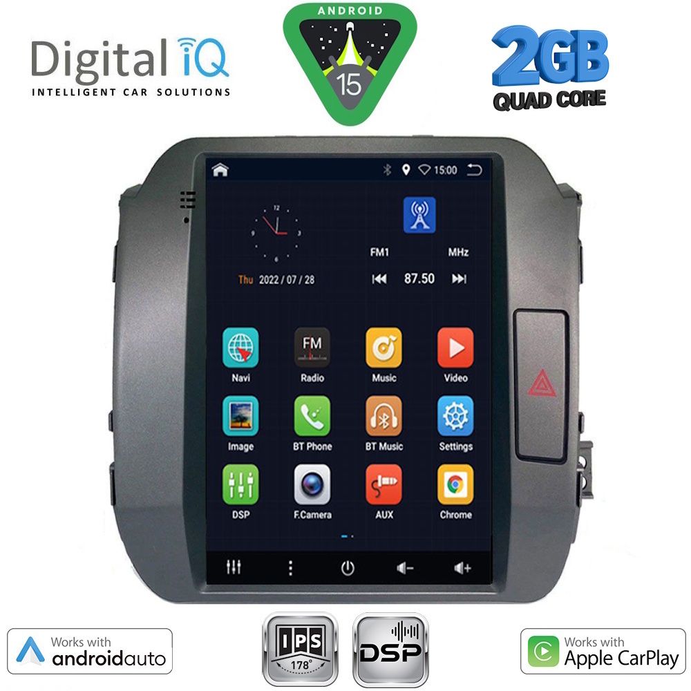 BXC3927_15 DIGITAL IQ BXC 3927_CPAA TESLA STYLE for KIA SPORTAGE mod. 2010-2015 - Image 1