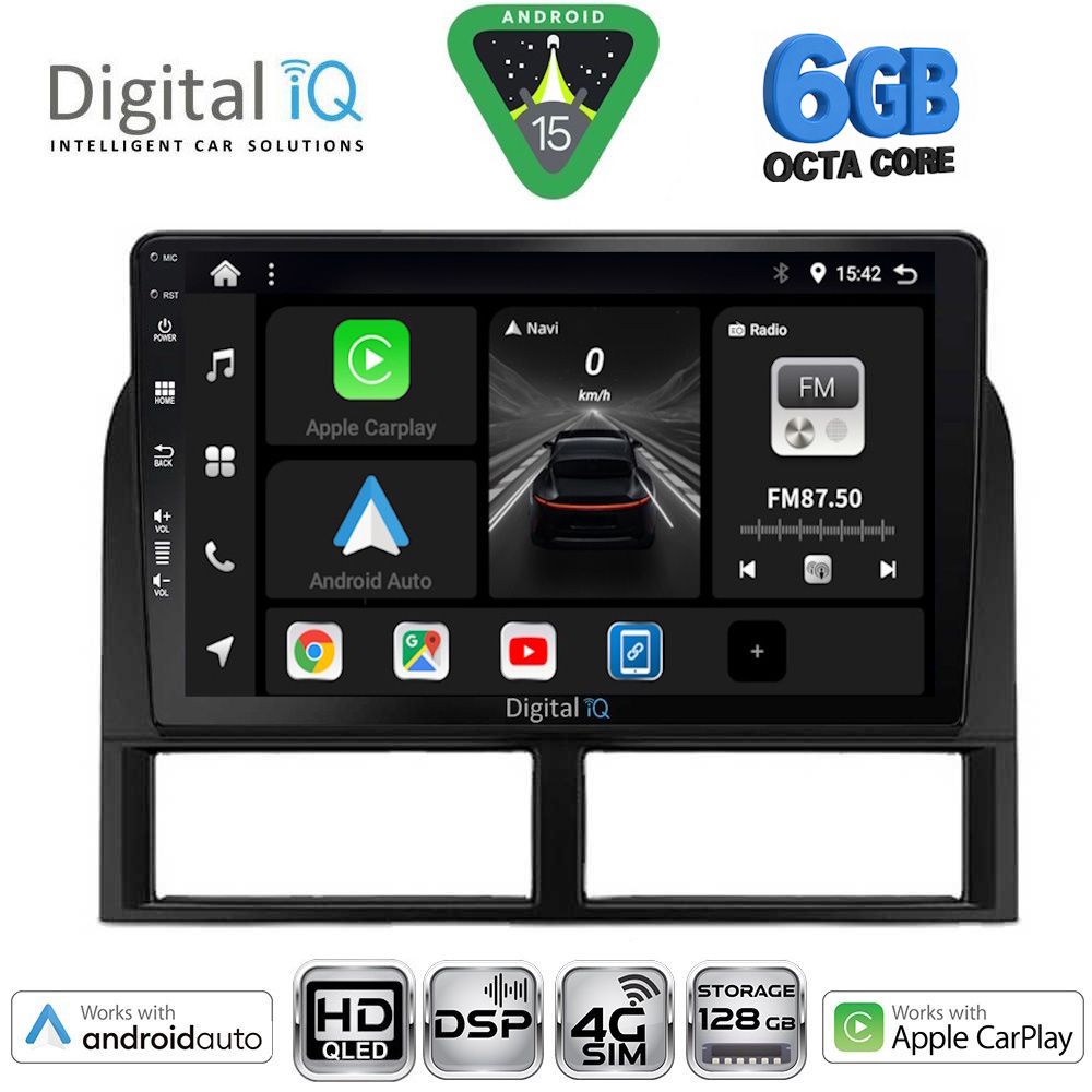 BXF17280-15 DIGITAL IQ BXF 17280_CPAA (9inc) MULTIMEDIA TABLET for JEEP GRAND CHEROKEE mod. 1999-2004 - Image 1