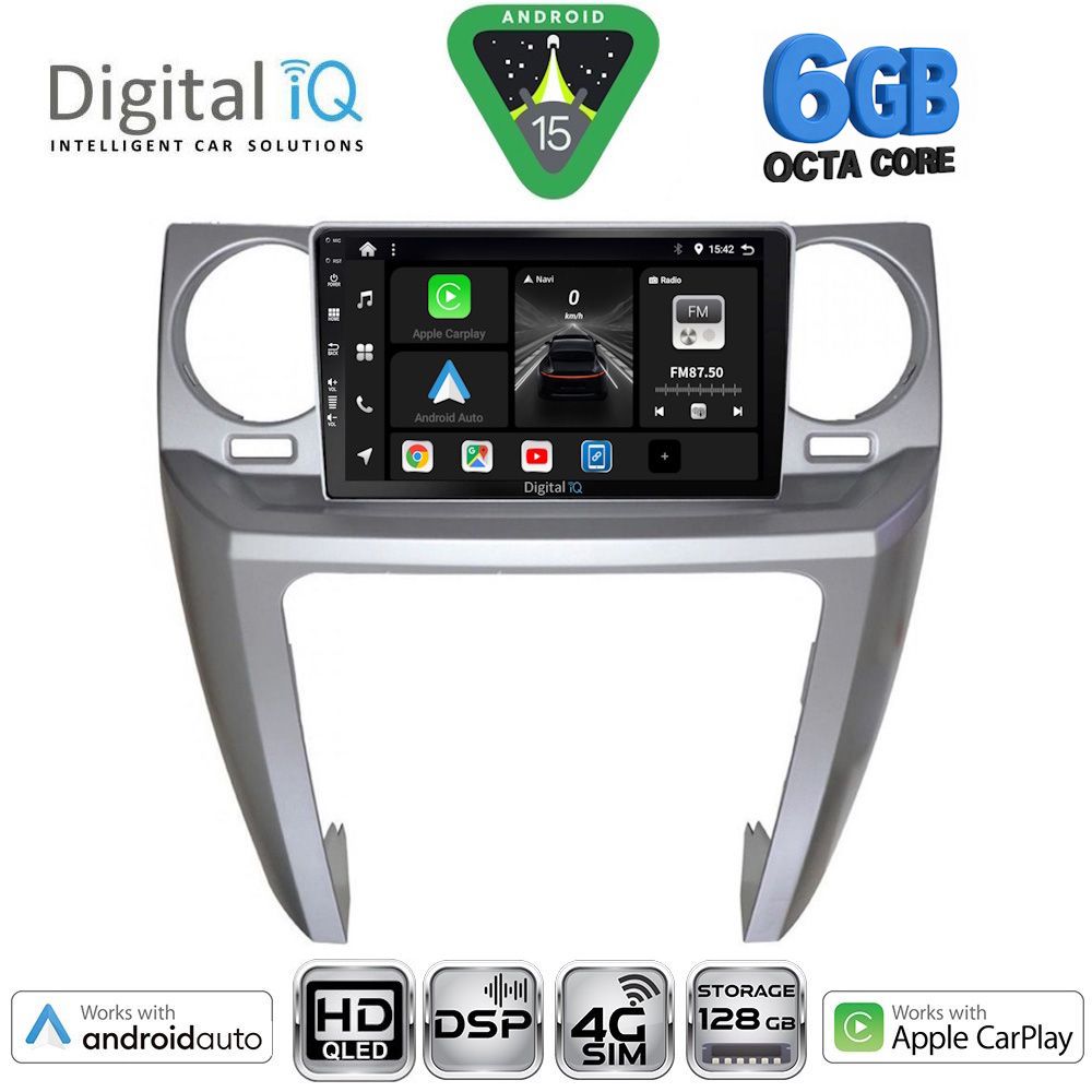 BXF17335-15 DIGITAL IQ BXF 17335_CPAA (9inc) MULTIMEDIA TABLET for LAND ROVER DISCOVERY 3 mod. 2004-2009 - Image 1