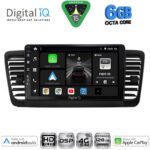 DIGITAL IQ BXF 17665_CPAA (9inc) MULTIMEDIA TABLET for SUBARU LEGACY - OUTBACK mod. 2002-2008