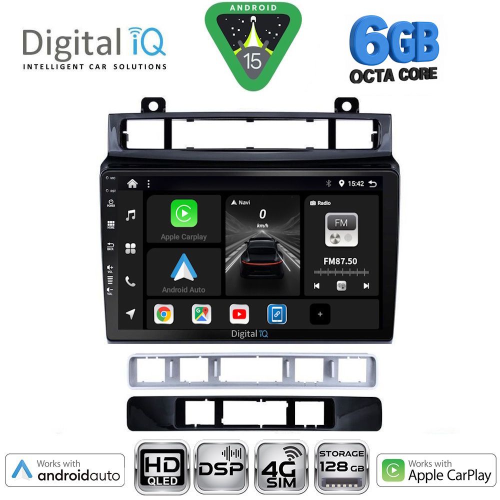BXF17766-15 DIGITAL IQ BXF 17766_CPAA (9inc) MULTIMEDIA TABLET for VW TOUAREG mod. 2011-2018 - Image 1