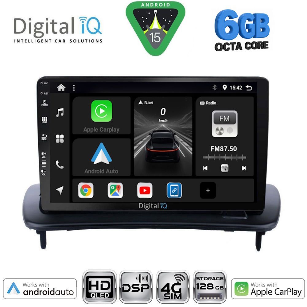 BXF17783-15 DIGITAL IQ BXF 17783_CPAA (9inc) MULTIMEDIA TABLET for VOLVO C30 - S40 mod. 2004-2013 - Image 1