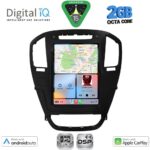 DIGITAL IQ BXF 5914BL_CPAA TESLA STYLE for OPEL INSIGNIA mod. 2008-2013 (Black colour) - Image 2