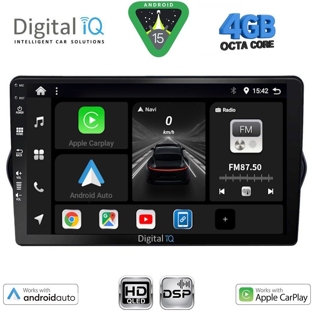 BXF6148_15 DIGITAL IQ BXF 16148_CPAA (9inc) MULTIMEDIA TABLET for FIAT TIPO mod. 2015-2023 - Image 1