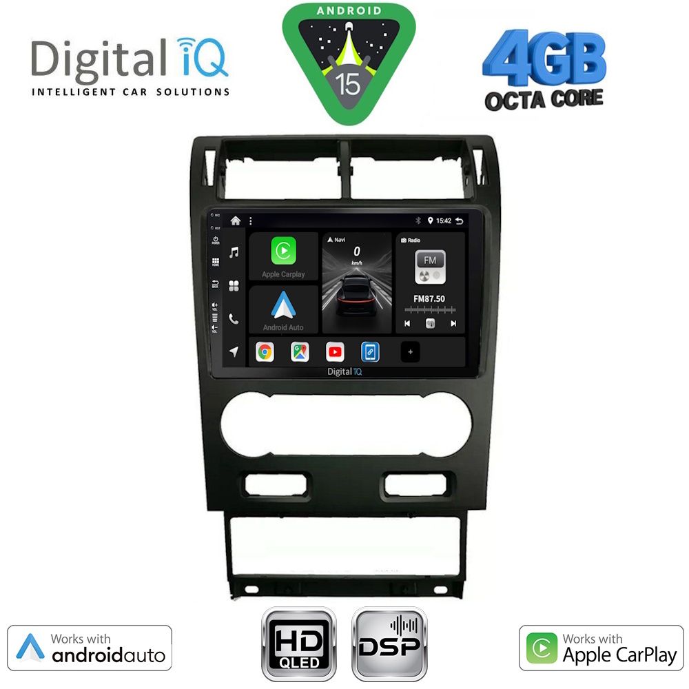 BXF6161_15 DIGITAL IQ BXF 16161A_CPAA (9inc) MULTIMEDIA TABLET for FORD MONDEO mod. 2003-2006 - Image 1