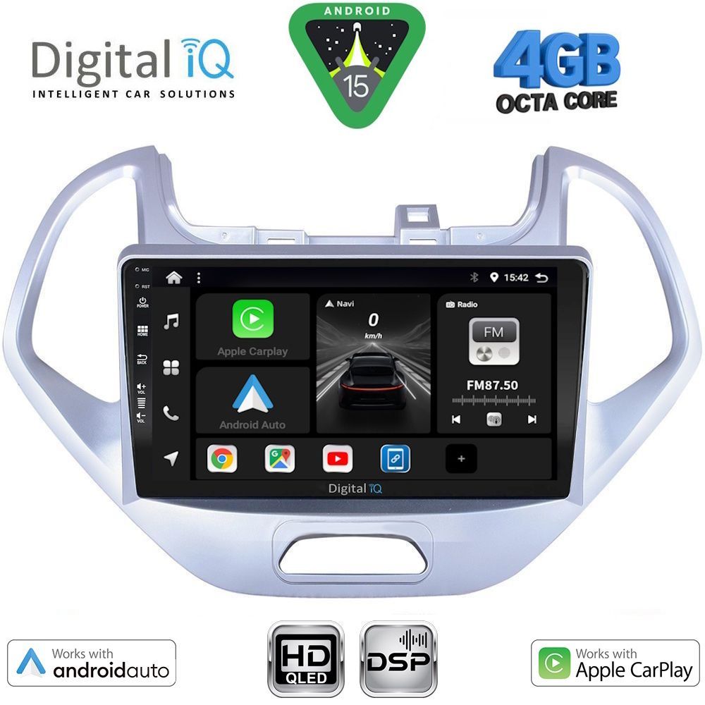 BXF6167LO_15 DIGITAL IQ BXF 16167LO_CPAA (9inc) MULTIMEDIA TABLET for FORD KA mod. 2017-2023 - Image 1