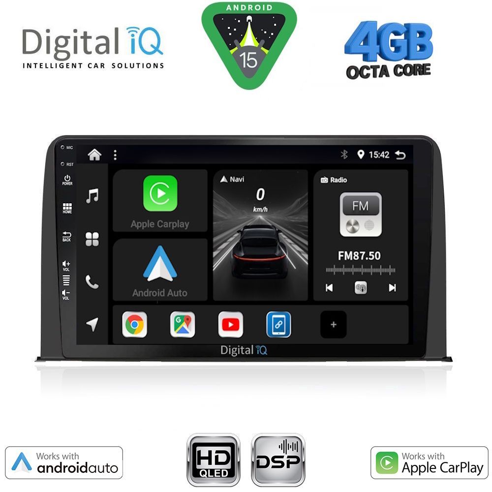 BXF6199_15 DIGITAL IQ BXF 16199_CPAA (10inc) MULTIMEDIA TABLET for HONDA CRV mod. 2017-2023 - Image 1