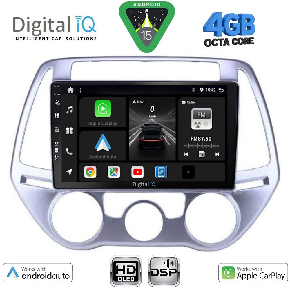 BXF6227AC_15 DIGITAL IQ BXF 16227_CPAA A/C (9inc) MULTIMEDIA TABLET for HYUNDAI i20 mod. 2008-2012 - Image 1
