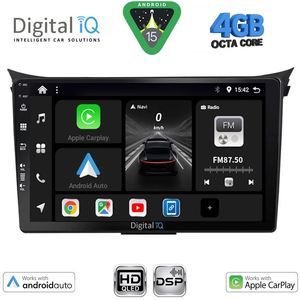 BXF6232_15_ DIGITAL IQ BXF 16232_CPAA (9inc) MULTIMEDIA TABLET for HYUNDAI i30 mod. 2012-2017 - Image 1