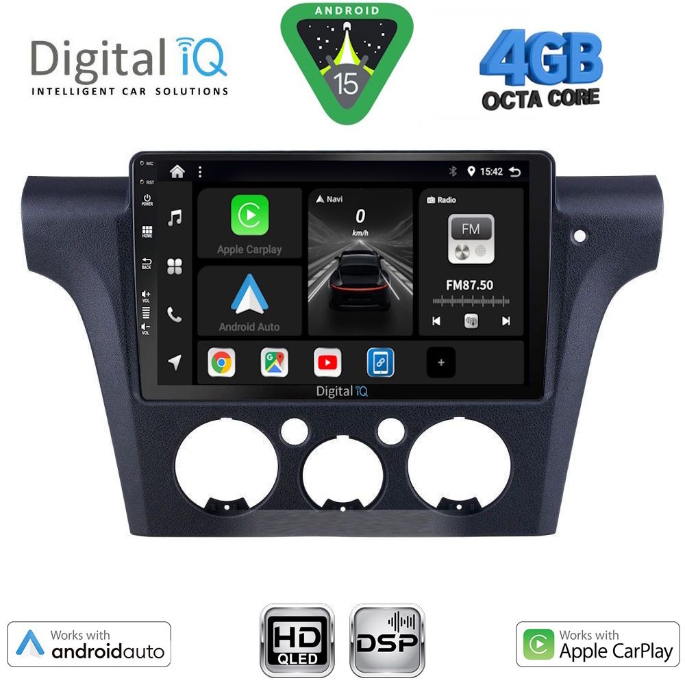 BXF6441CL_15 DIGITAL IQ BXF 17441CL_CPAA (10inc) MULTIMEDIA TABLET for MITSUBISHI OUTLANDER mod. 2001-2005 with CLIMA - Image 1