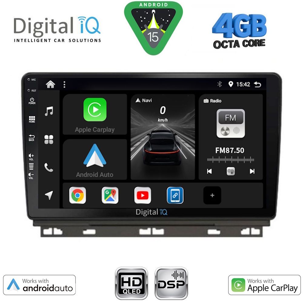 BXF6546_15 DIGITAL IQ BXF 16546_CPAA (9inc) MULTIMEDIA TABLET for RENAULT CLIO - CAPTUR mod. 2019-2026 - Image 1